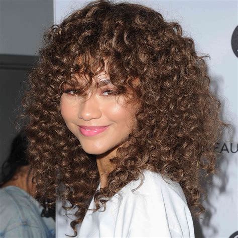 This How To Style Bangs With Curly Hair For Short Hair