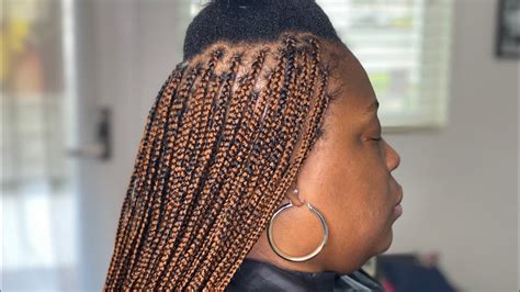DIY Small Box Braids Crochet/Sewin Style (