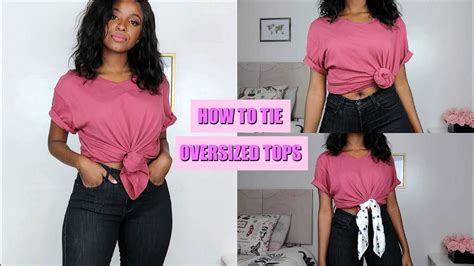 how to style crop oversized shirt