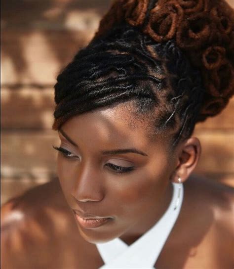 This How To Style Faux Locs For A Wedding For Long Hair