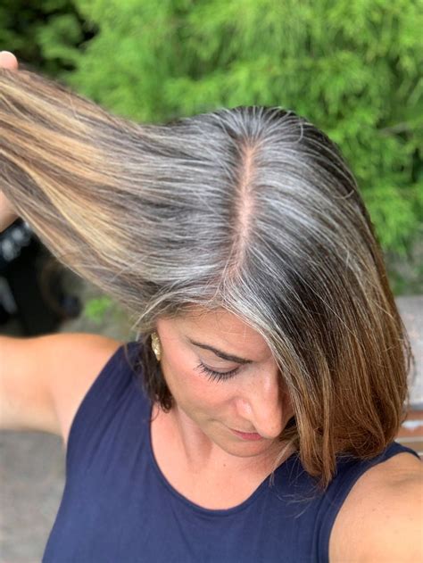 The How To Style Grey Hair Growing Out For New Style