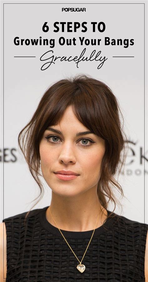  79 Gorgeous How To Style Hair With Bangs Growing Out For Hair Ideas