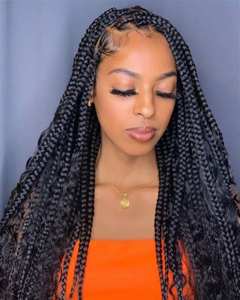 79 Popular How To Style Long Box Braids 2020 Trend This Years