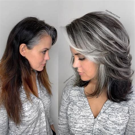  79 Stylish And Chic How To Style My Grey Hair Hairstyles Inspiration