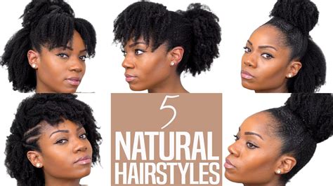  79 Ideas How To Style Natural African Hair Step By Step With Simple Style