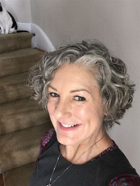  79 Ideas How To Style Short Grey Curly Hair For Long Hair