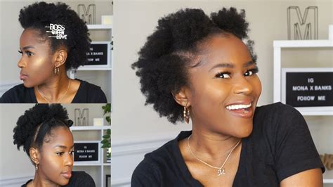 This How To Style Short Natural Hair At Home With Gel For Long Hair