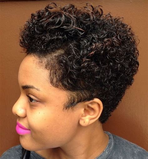  79 Stylish And Chic How To Style Short Naturally Curly African American Hair For Short Hair