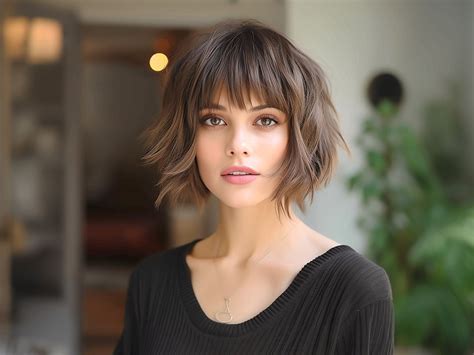  79 Ideas How To Style Short Wavy Hair With Bangs For Short Hair