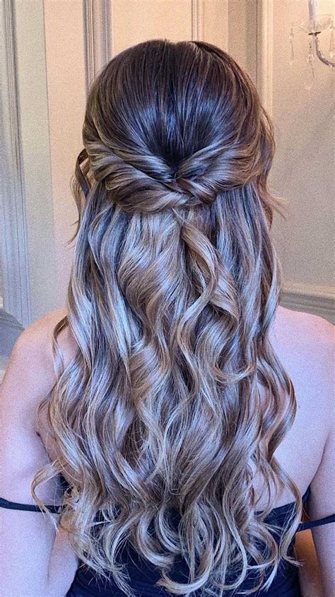 Stunning How To Style Your Hair Half Up Half Down For Bridesmaids