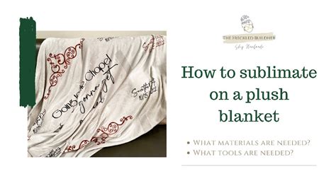 How To Sublimate On A Polyester Blanket
