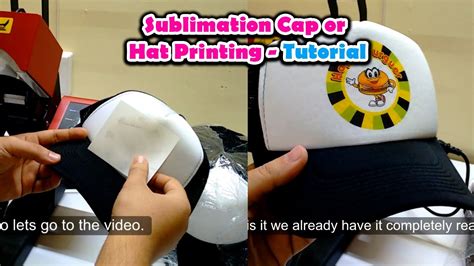 How To Sublimate On Hat