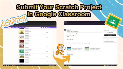 how to submit a scratch project in google classroom