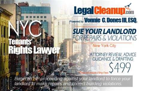 how to sue landlord nyc