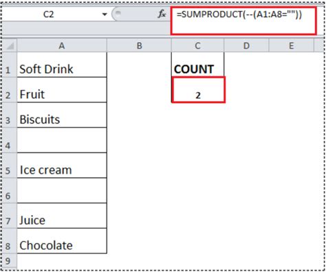 how to sum in excel if some cells are blank