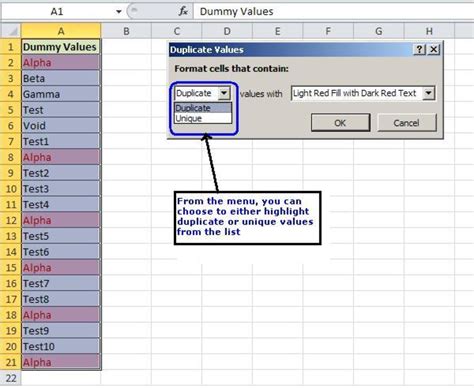 how to sum non duplicate values in excel