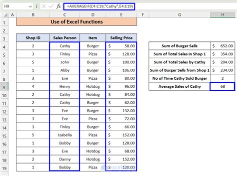 How To Summarize An Excel Spreadsheet