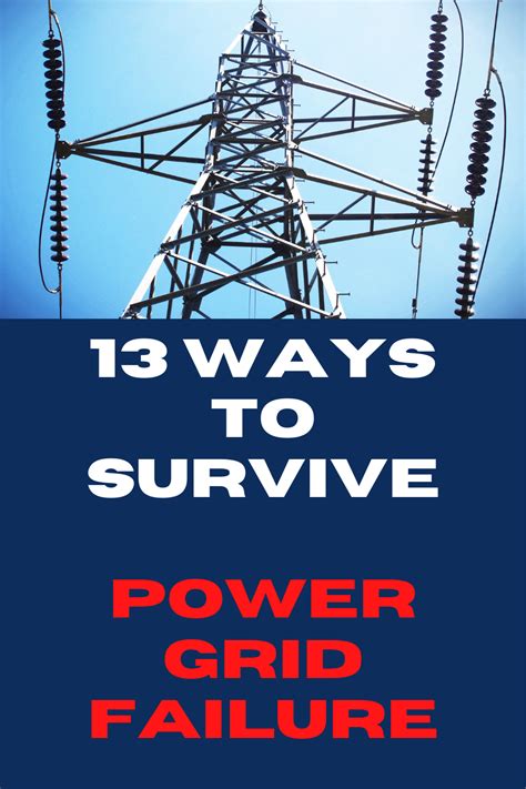 how to survive power grid failure