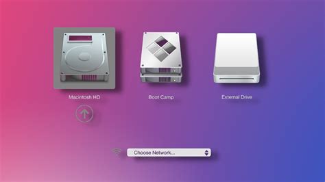 how to switch between macos and windows bootcamp