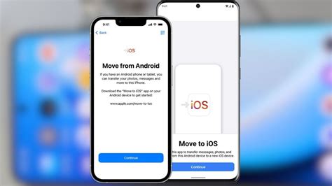 how to switch data from ios to android