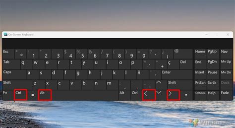 how to switch desktops from keyboard