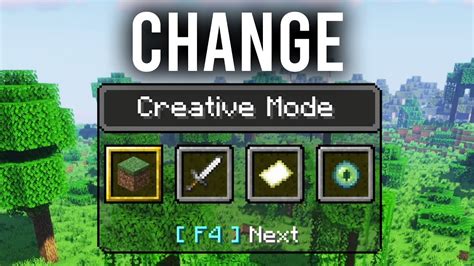 how to switch gamemode in minecraft java command