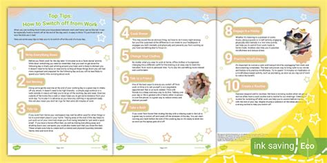 How To Switch Off Work