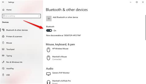 how to switch on bluetooth on a pc