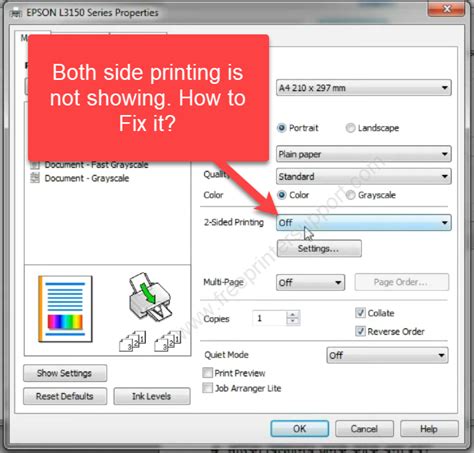 How To Switch On Two Sided Printing On Mac