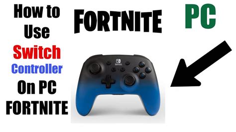 how to switch to controller on pc fortnite