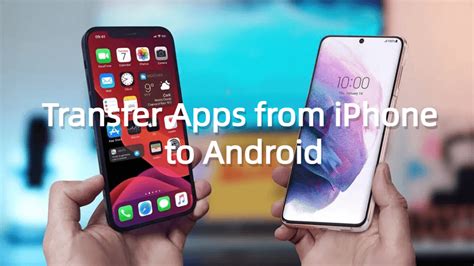 how to sync apps from android to iphone