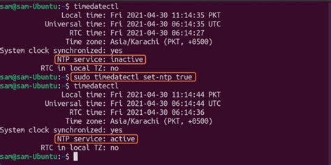 How To Sync Clock From Ntp Server