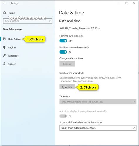 How To Sync Clock With Server