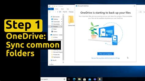 How To Sync Documents Folder With Onedrive