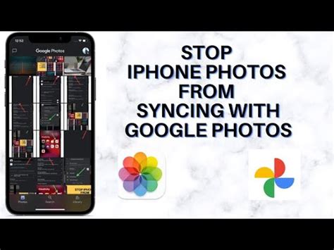 how to sync google photos from android to iphone
