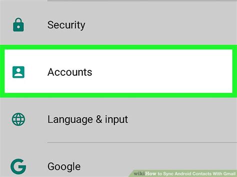how to sync phone contacts to gmail in android