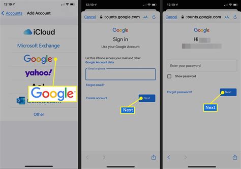 how to sync phone contacts to gmail in iphone