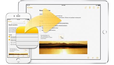how to sync your notes from iphone to ipad