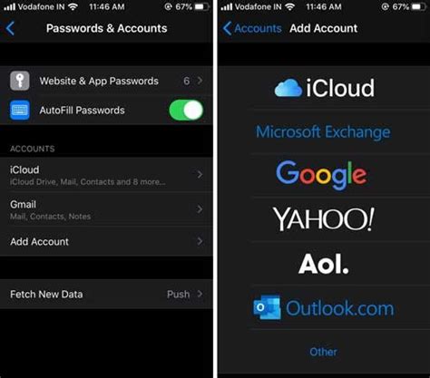 how to synchronize google contacts in iphone
