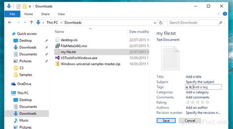 How To Tag A Pdf File In Windows 10