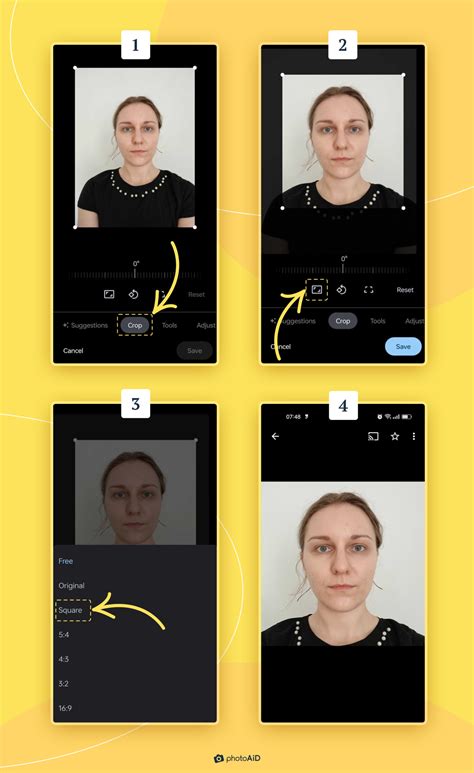 how to take a passport photo on android phone