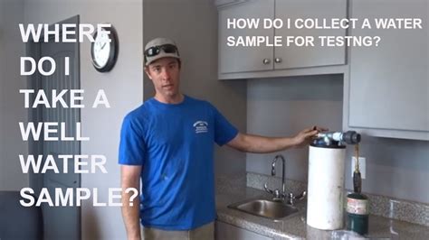 How To Take A Water Sample For Testing