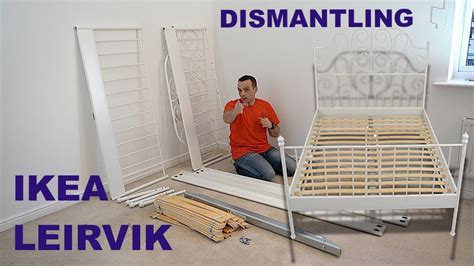 how to take apart ikea bed frame