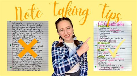 how to take better notes in high school