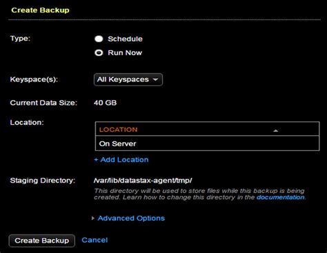 How To Take Cassandra Table Backup