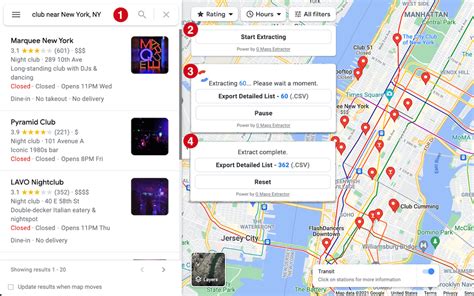 how to take data from google maps