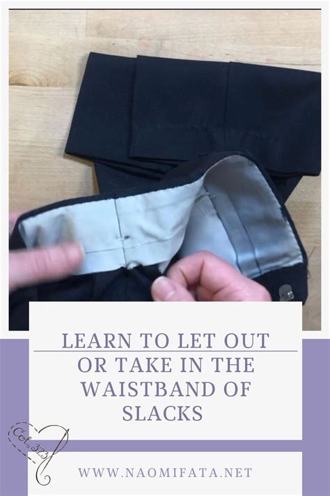 How To Take In Slacks