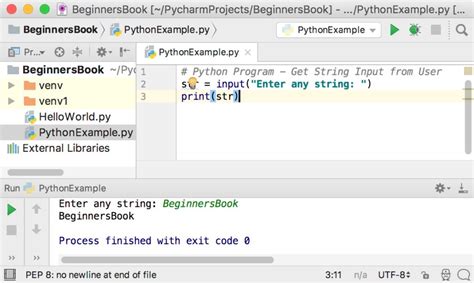 how to take input in python