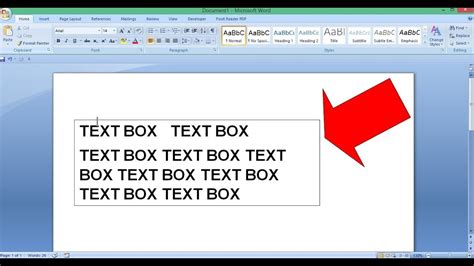 how to take out text box in word