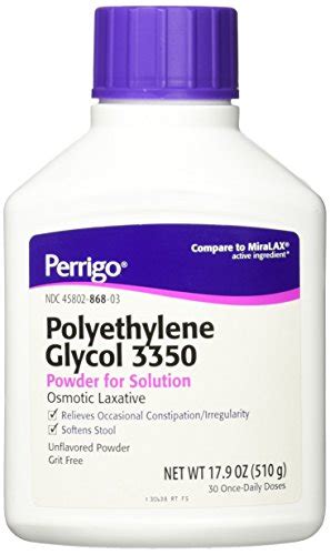 how to take polyethylene glycol 3350